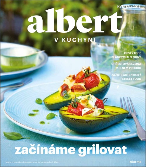 Albert v kuchyni letní grilování