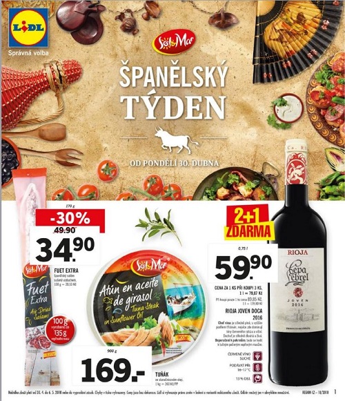 Španělský týden LIDL
